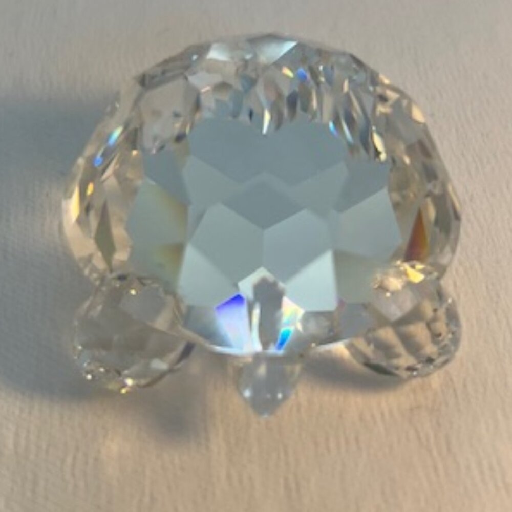 Vintage Swarovski Crystal Turtle Figurine – new in box - Picture 7 of 8